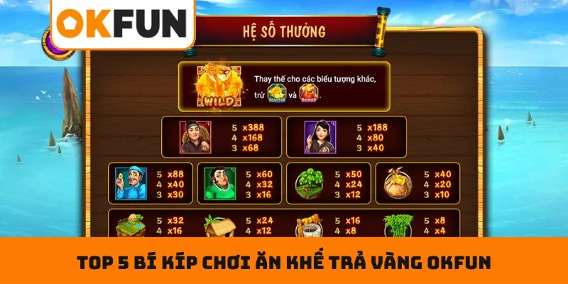 Ăn Khế Trả Vàng OKFUN – Săn Vàng Mỏi Tay Suốt Cả Ngày Top 5 bí kíp chơi Ăn Khế Trả Vàng OKFUN rinh thưởng